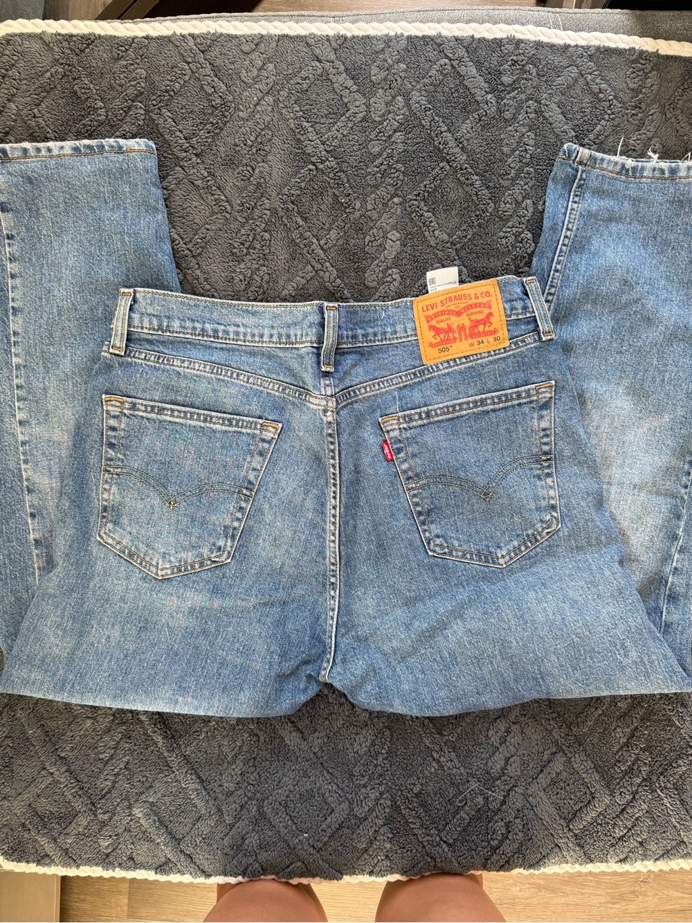 Levi's 505 Regular Fit Jeans - Picture 4 of 6